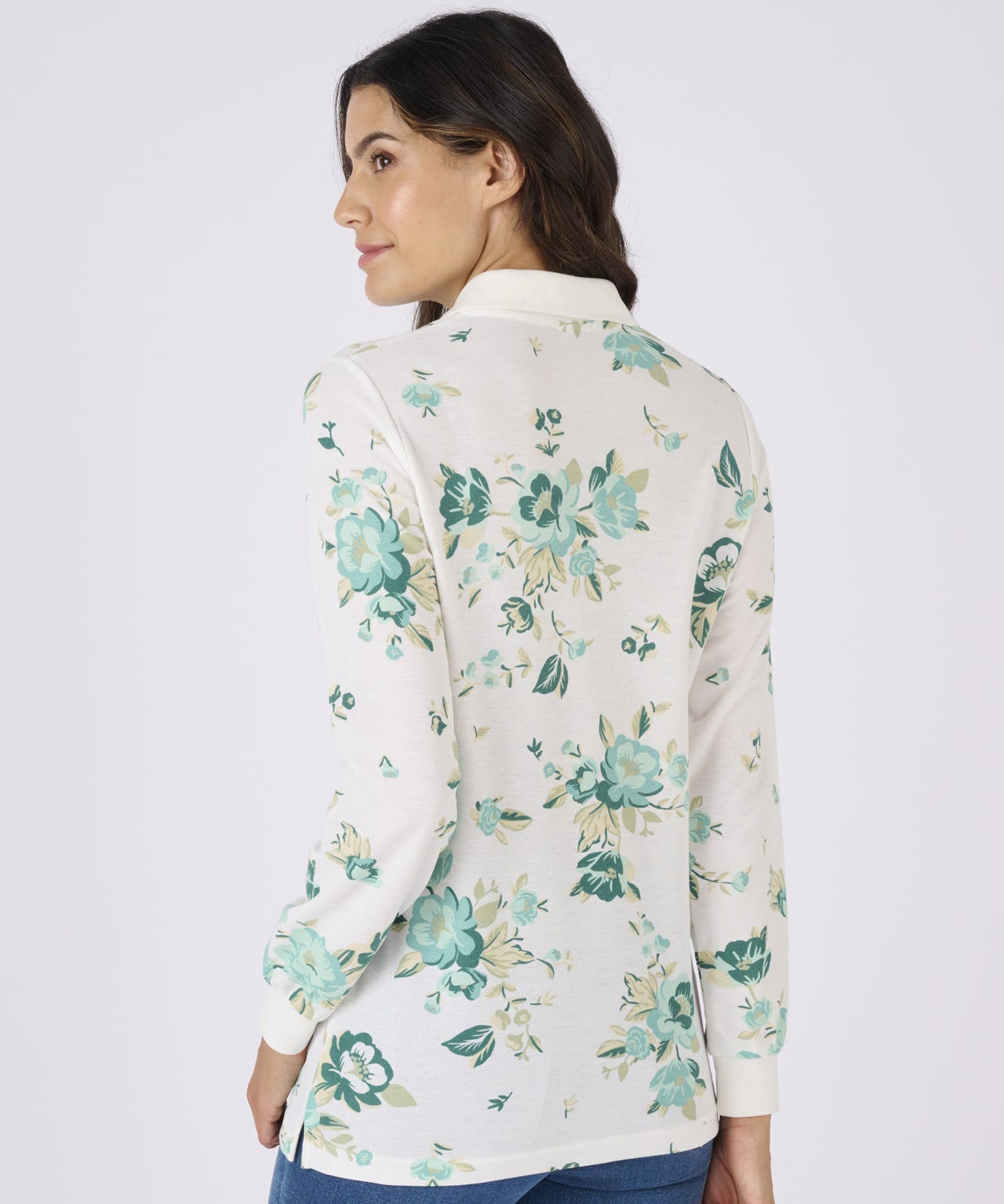 Long Sleeved Piqué Polo