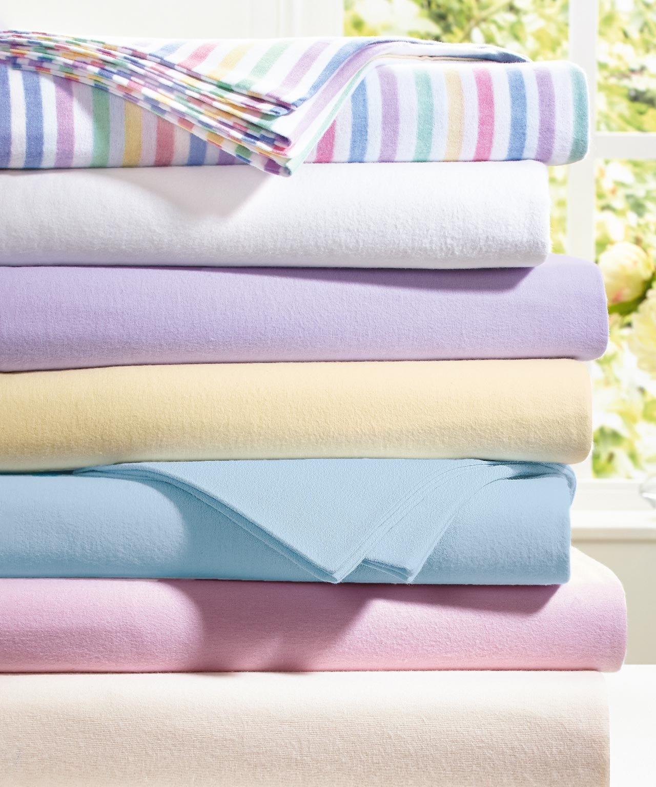 Flannelette Flat Sheet