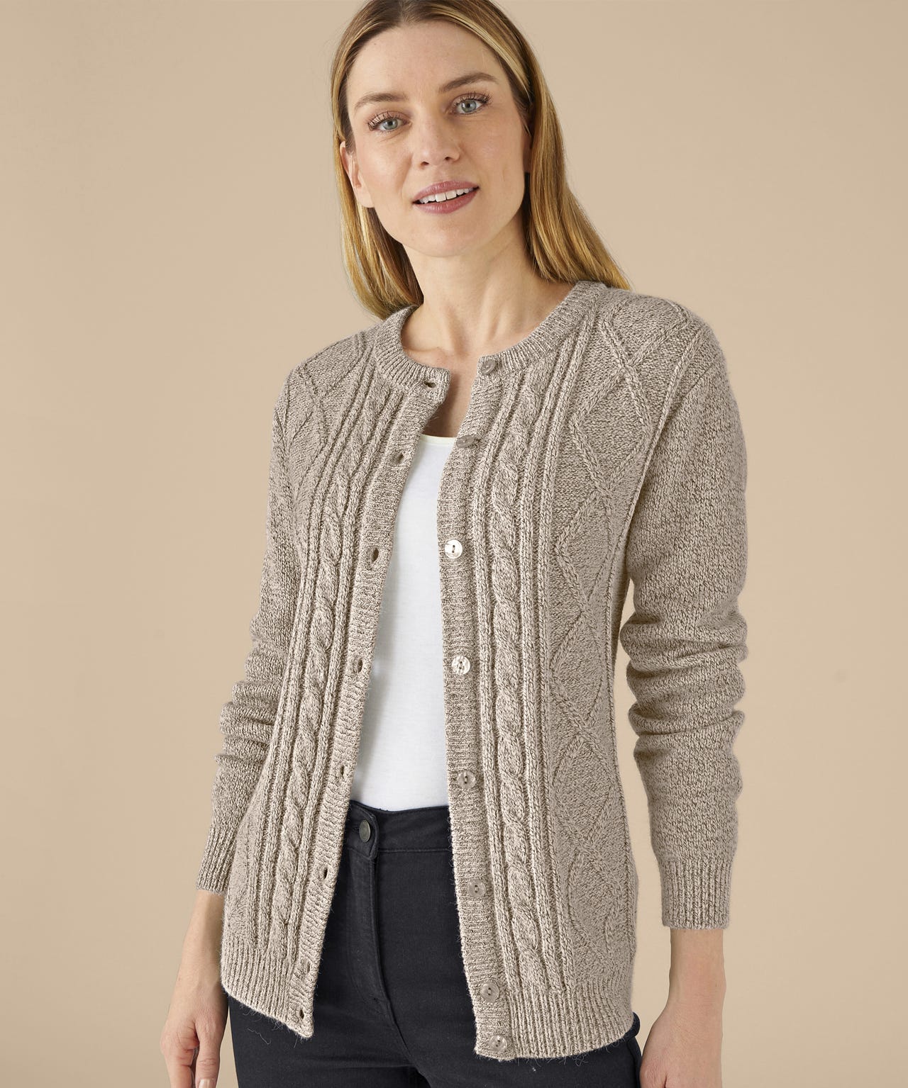 Cable Knit Cardigan