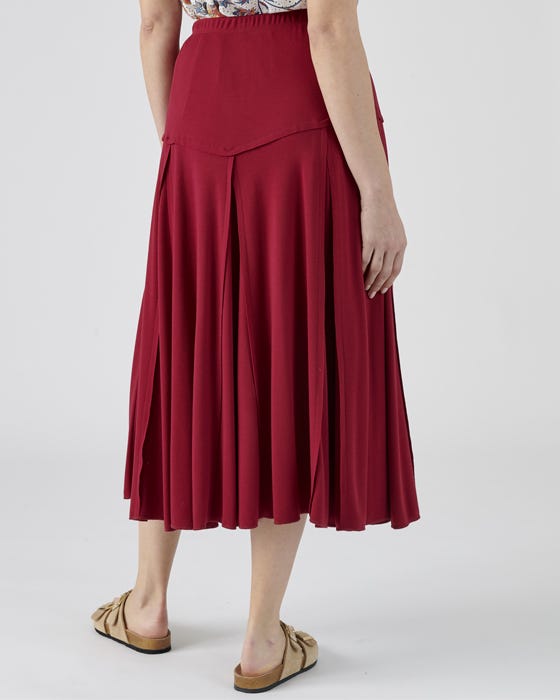 Jersey Panelled Skirt