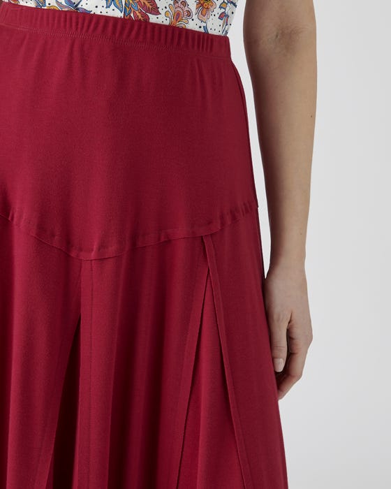 Jersey Panelled Skirt