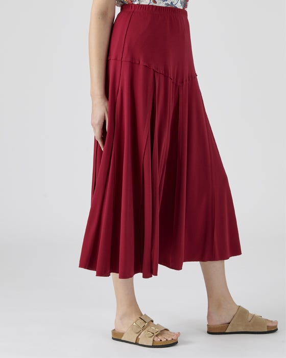 Jersey Panelled Skirt