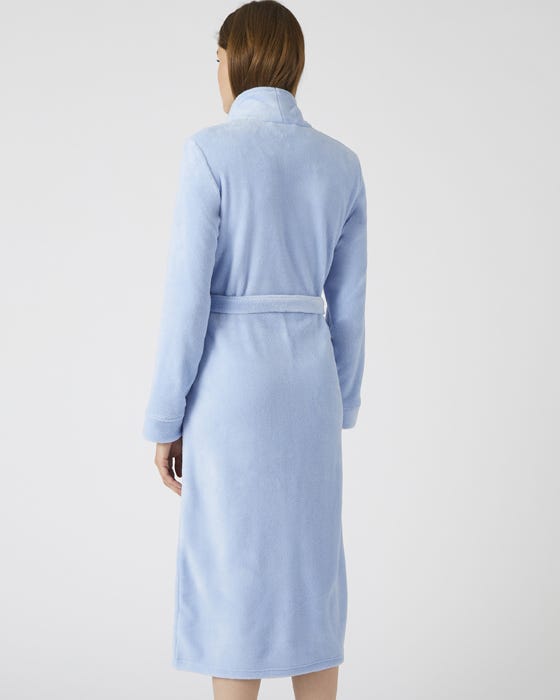 Fleece Wrap Gown