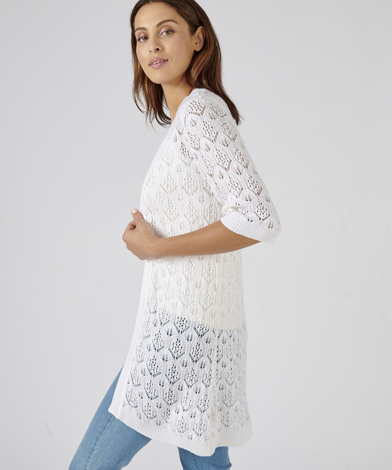 Edge-to-edge Cardigan