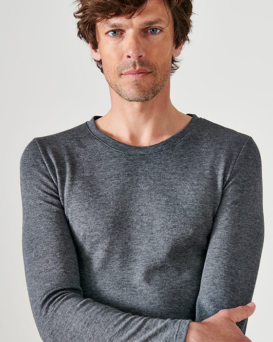 Thermal Medium Warmth Double face Long Sleeve Vest