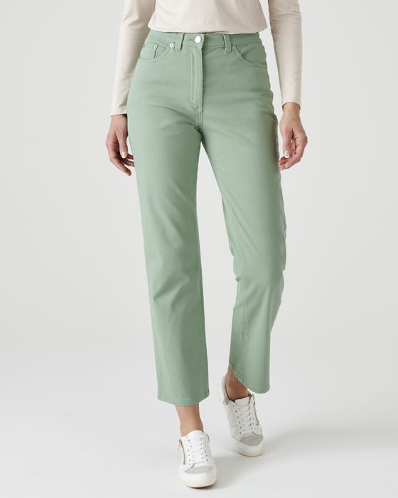 Cotton Stretch Trousers