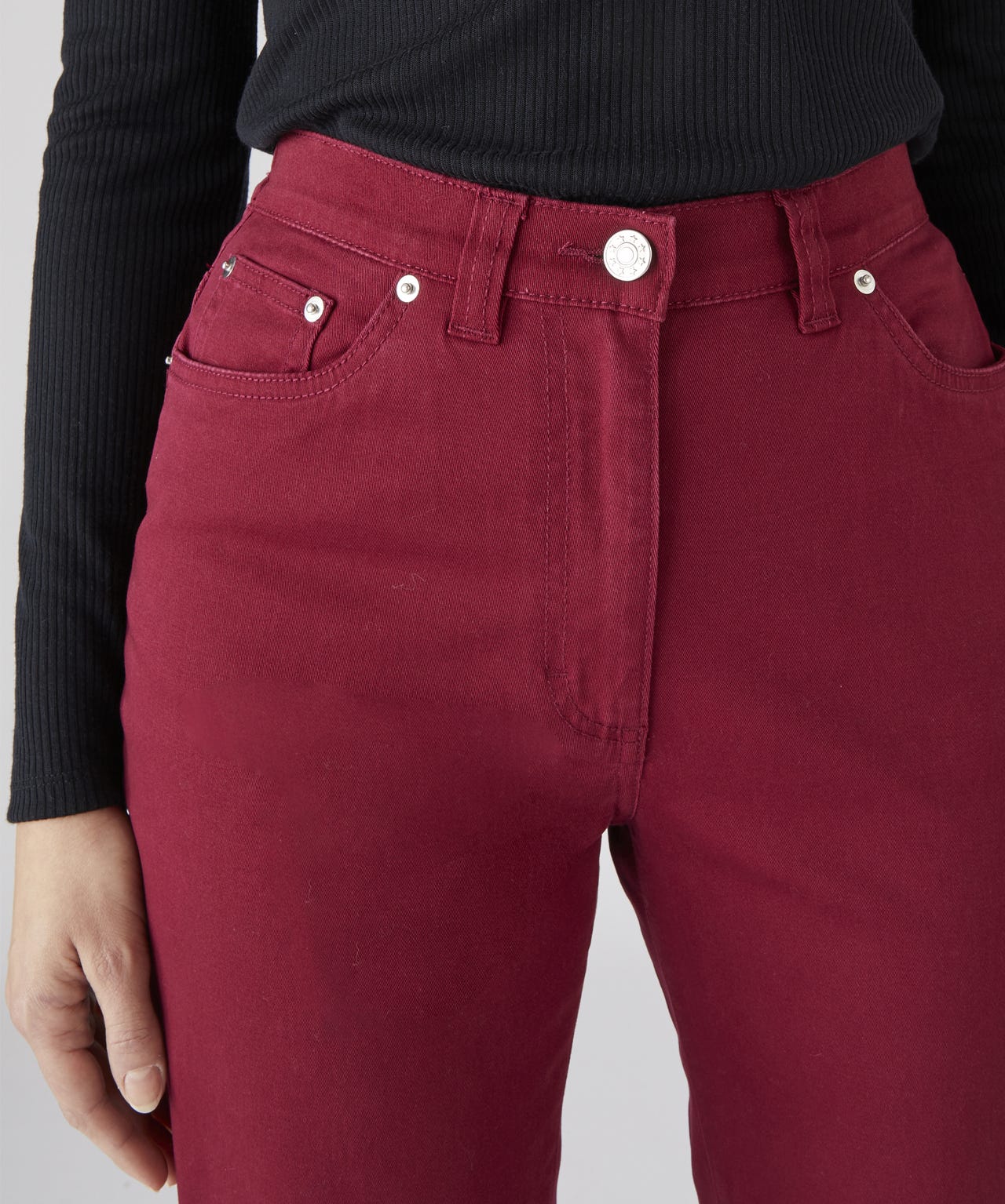 Cotton Stretch Trousers