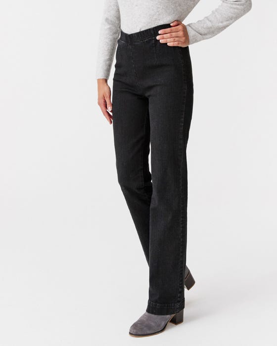 Pull-on Jean Trousers
