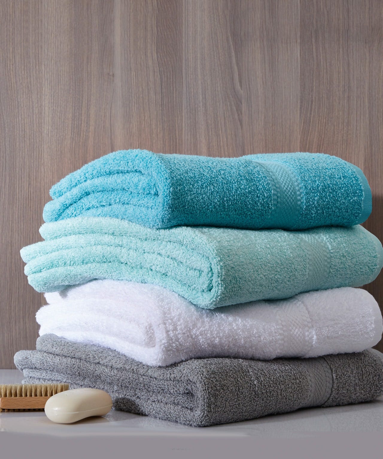 Pack of 2 supersoft zero twist towels