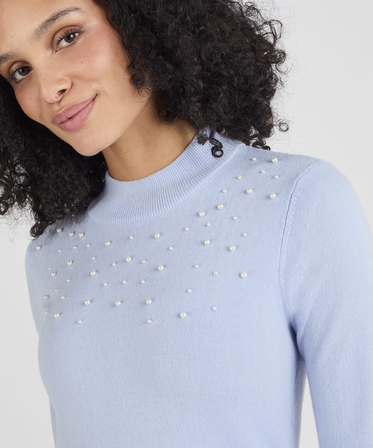 Jumper with Pearls