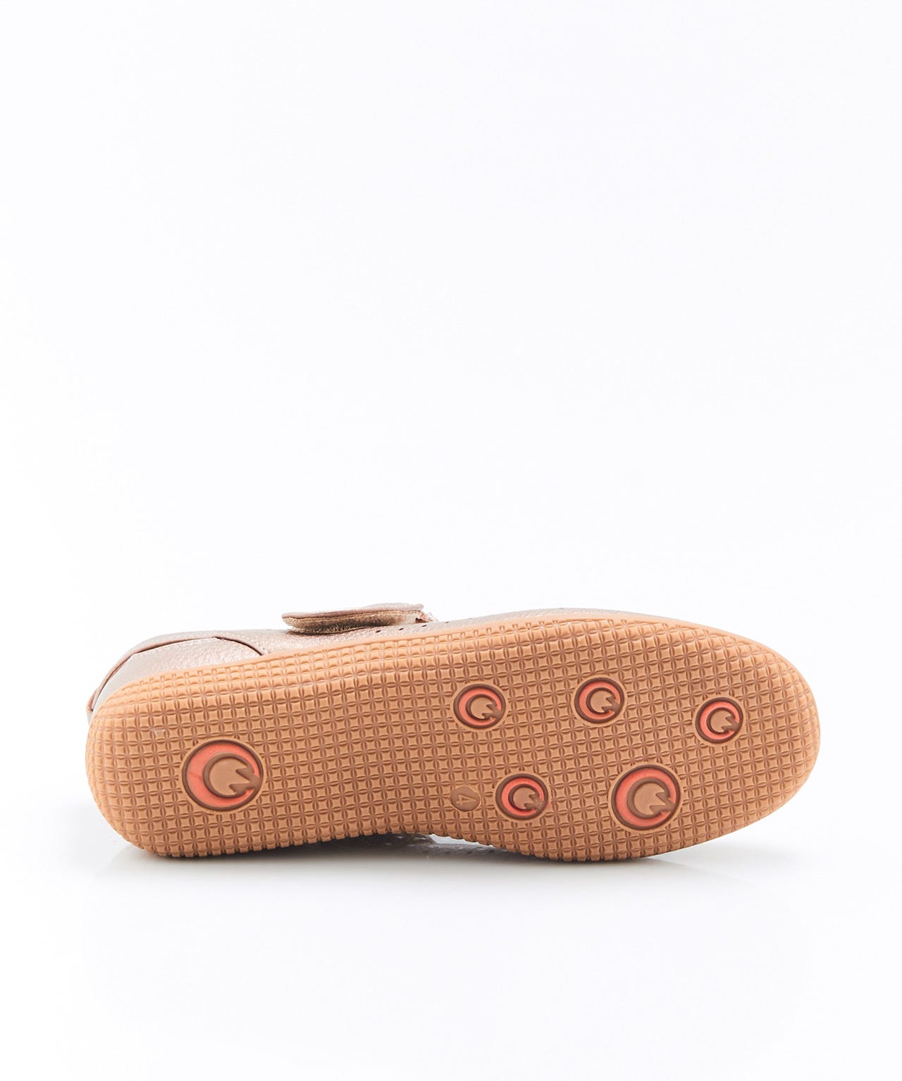 Cushion-walk Touch-fasten Strap Shoe