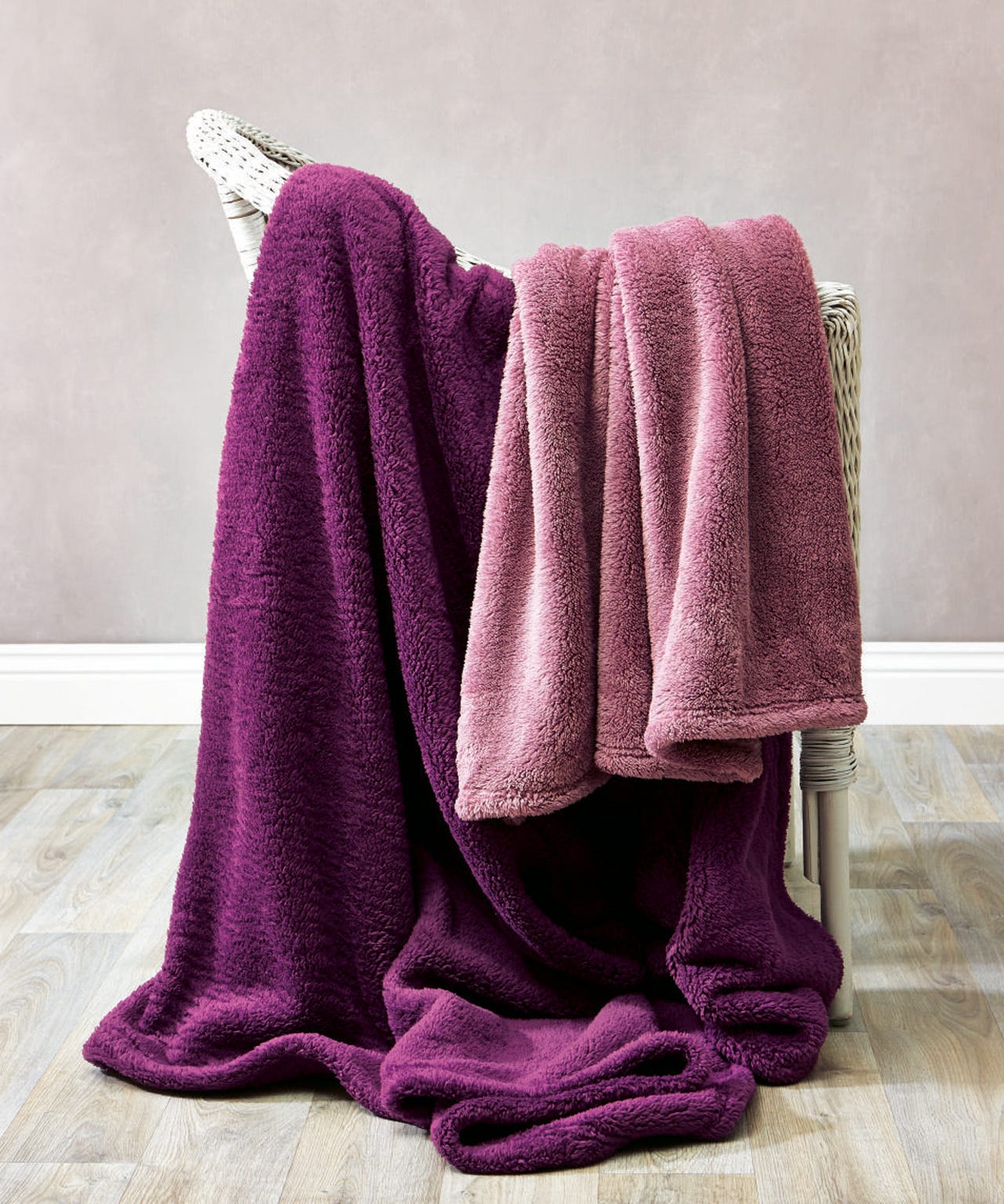 Super Soft Teddy Fleece Throw