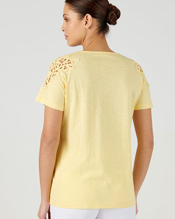 Lace Detail T-shirt