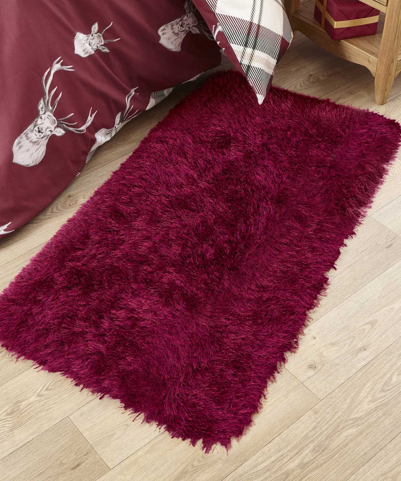 Luxury deep pile rug