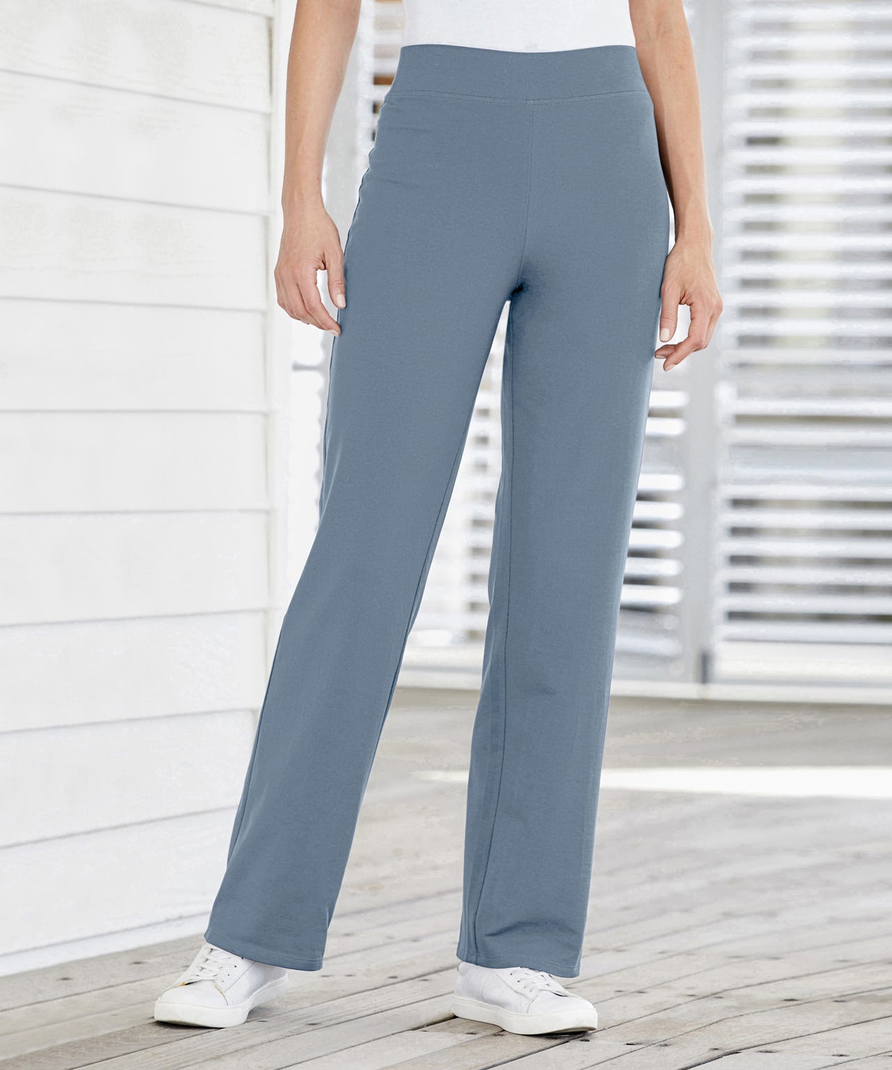 Secret Stretch Pull on wide leg Trouser