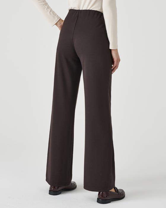 Secret Stretch Ponte Wide-leg Trousers