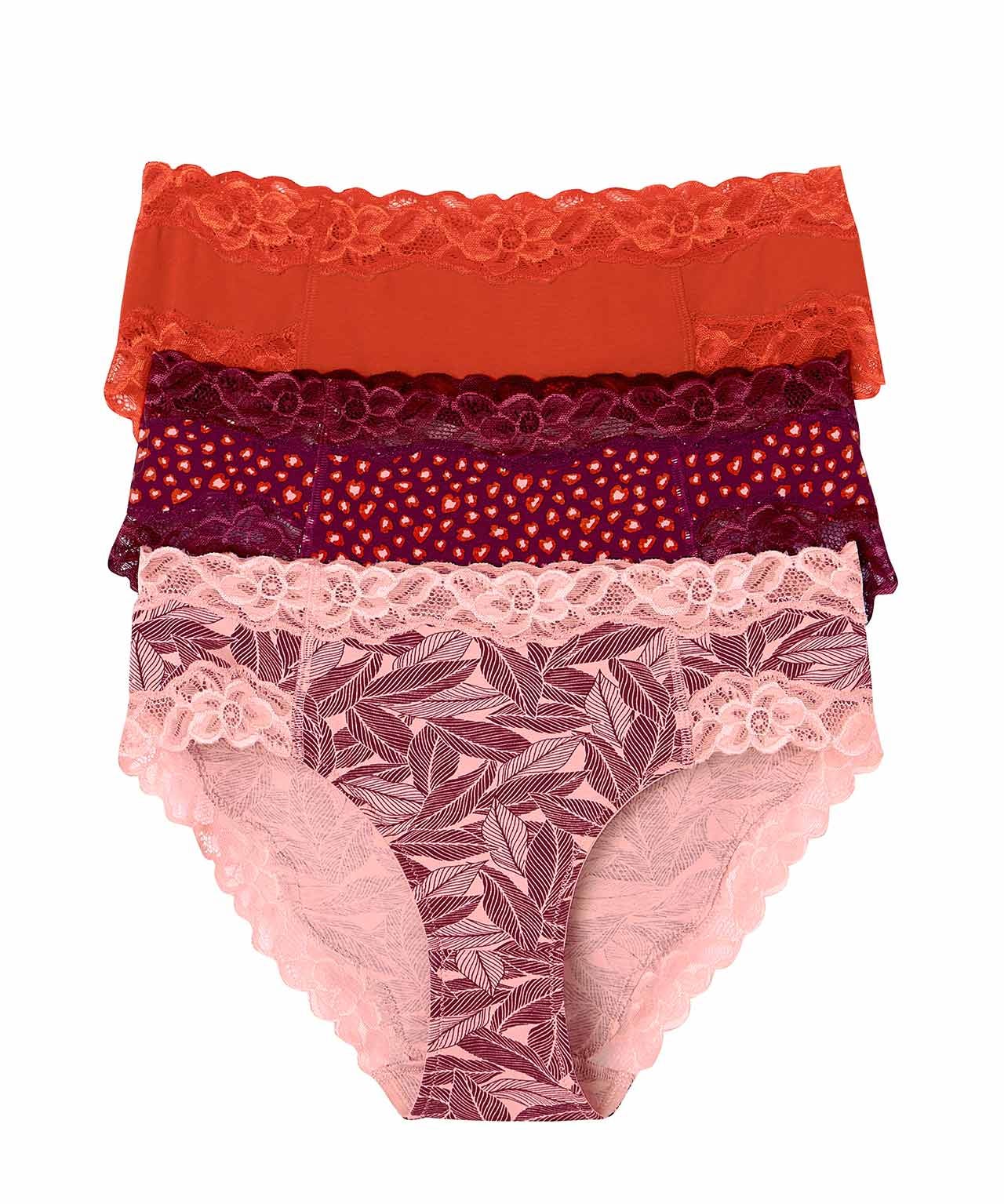 Pack of 3 Midi Briefs