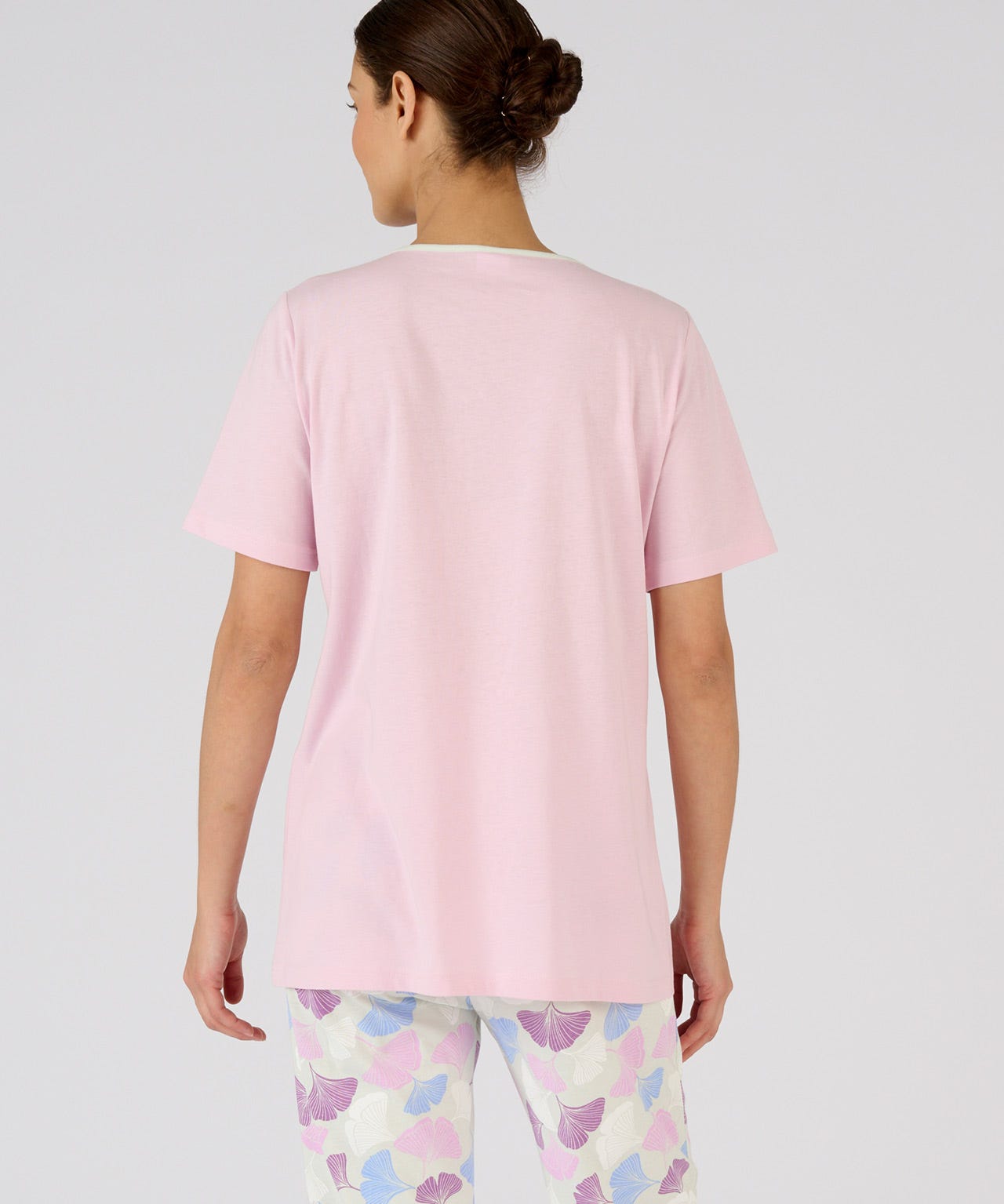 Pack of 2 Short Sleeve Cotton Crop Pyjamas