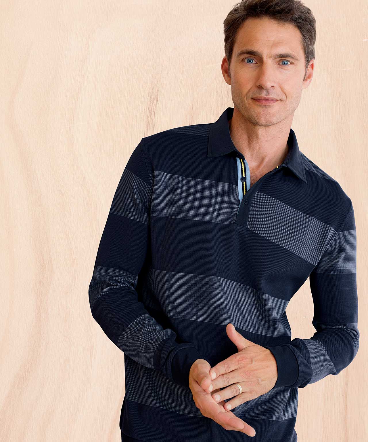 Men's Stripe Sweatshirt