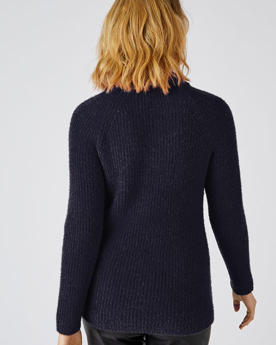 Recycled Polo Collar Jumper