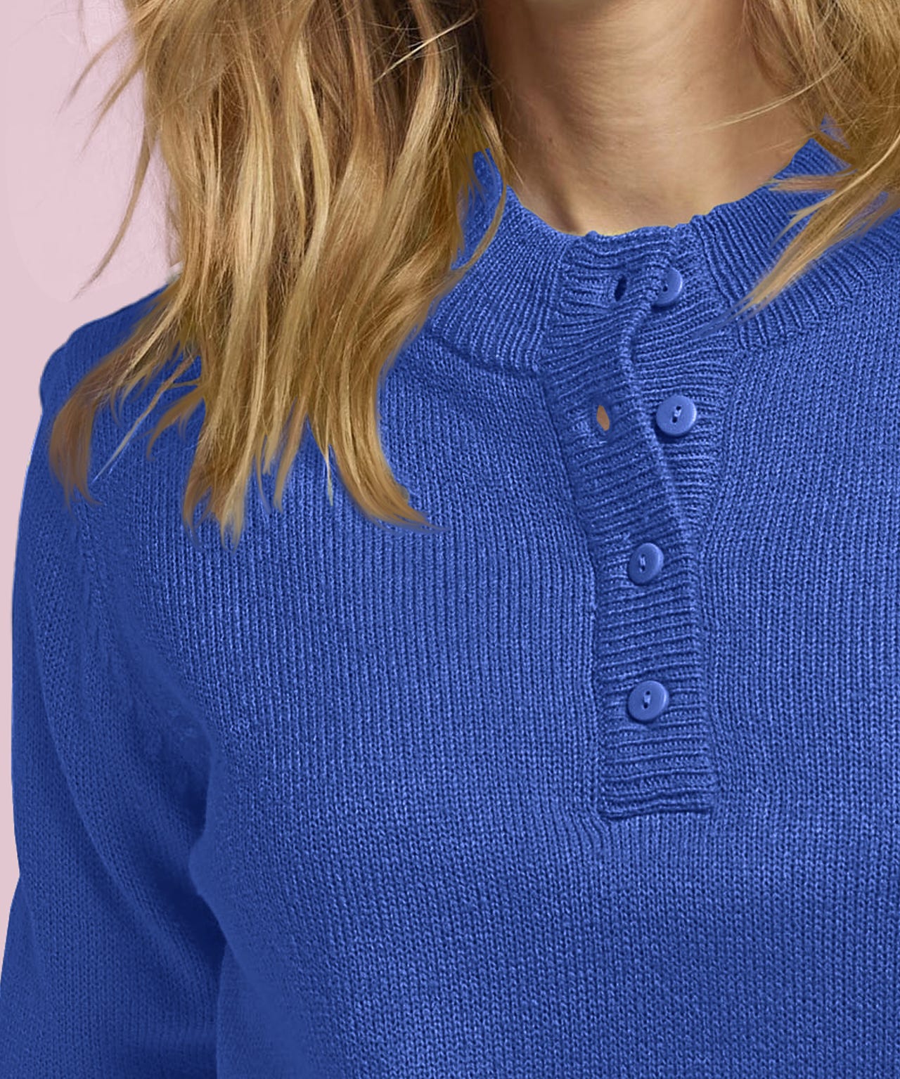Button-neck Jumper