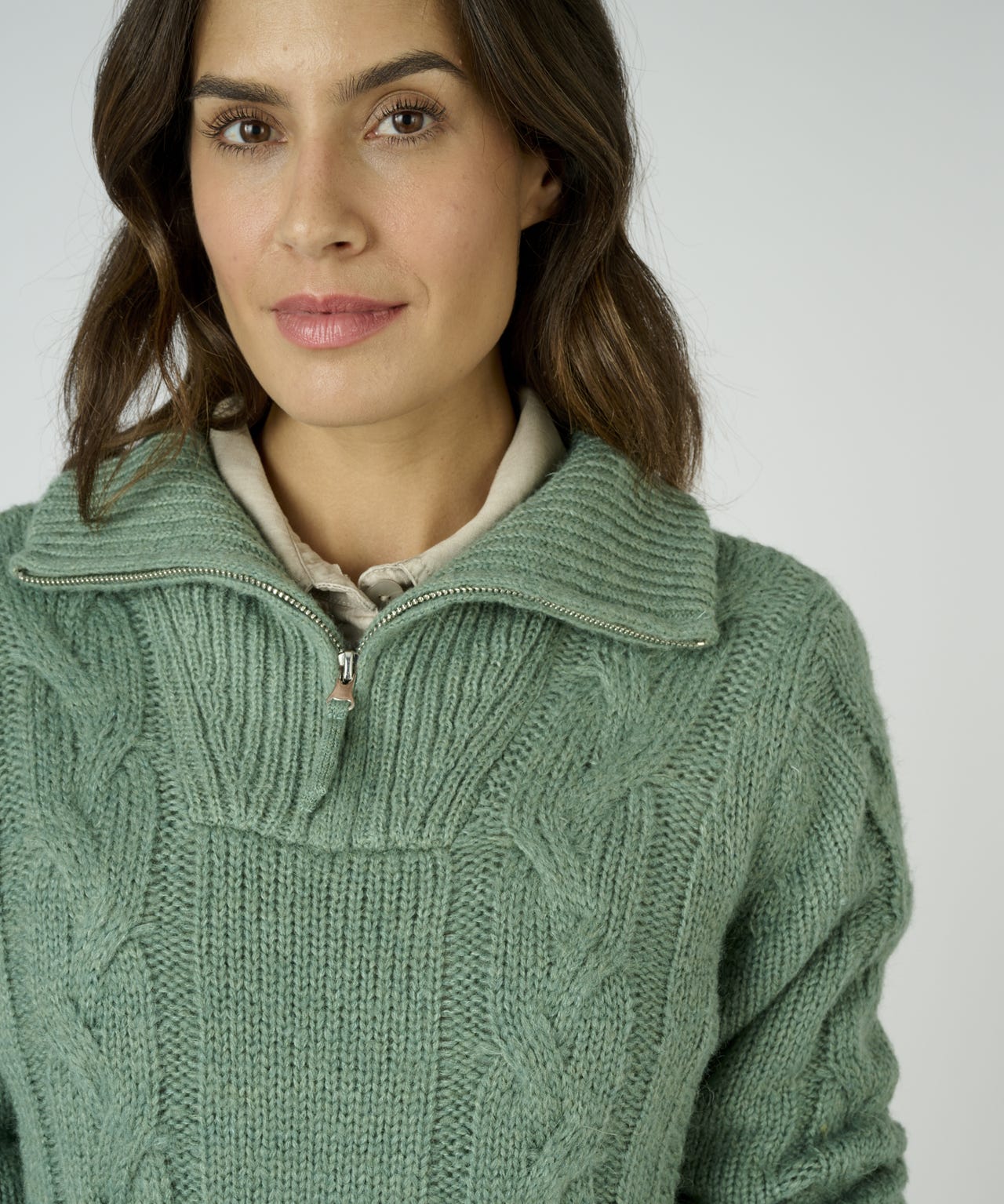 Toasty Thermal Recycled High-neck Jumper