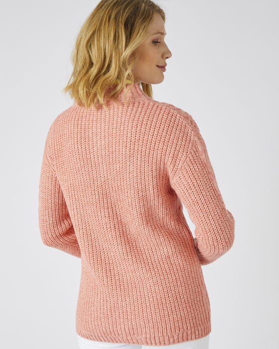Toasty Thermal Zip Cardigan