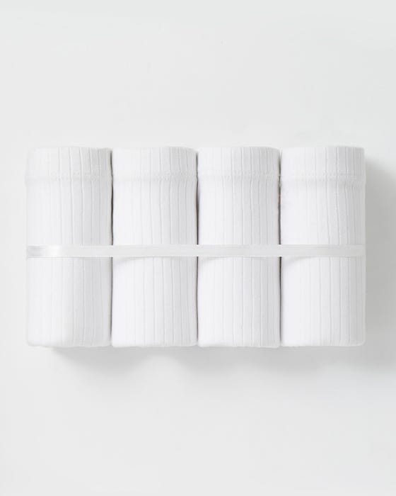 Pack of 4 Maxi Rib Briefs