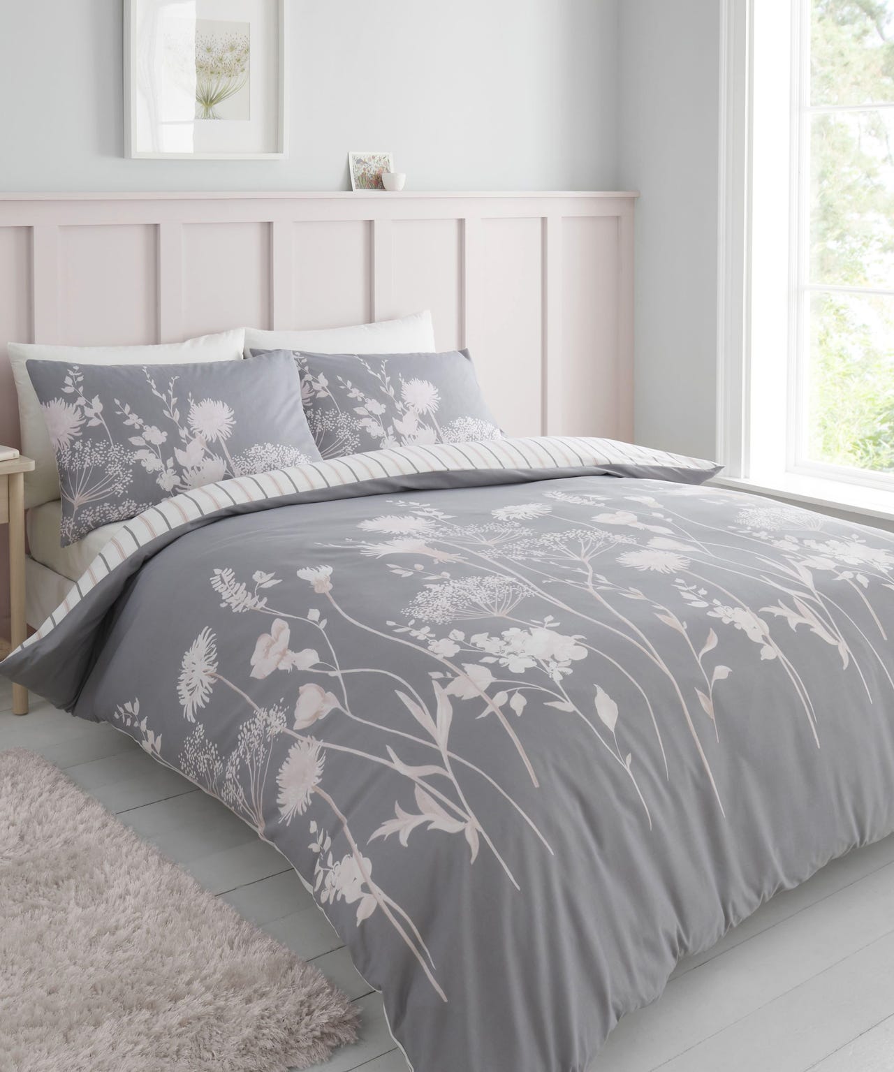 Meadowsweet Floral Duvet Set