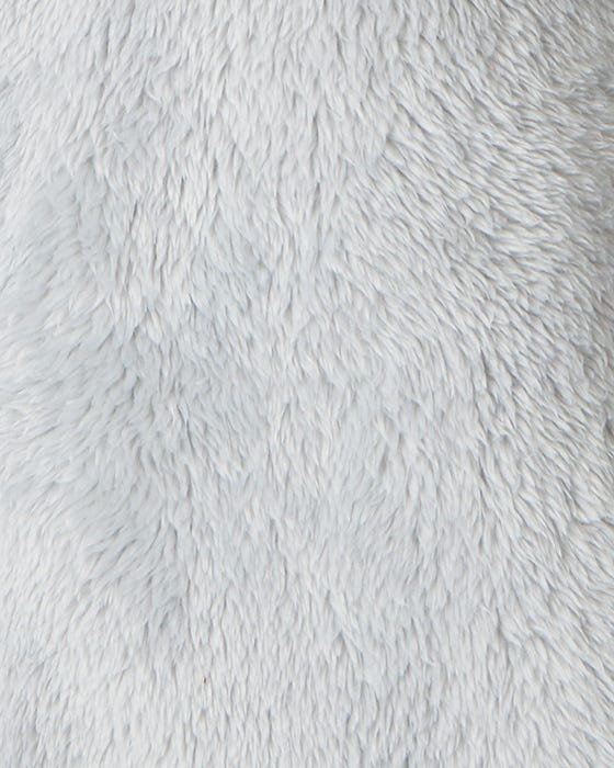 Thermal Teddy Fleece Zipped Dressing Gown