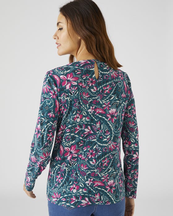 Recycled Printed Top