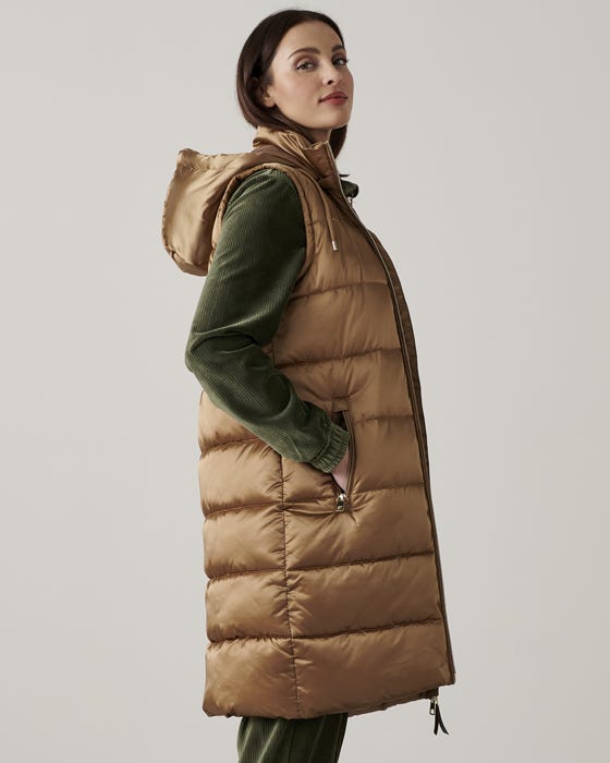 Thermal Recycled Longline Gilet