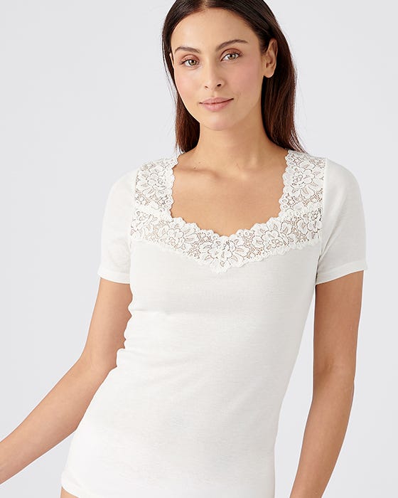 Thermal Soft Warmth Short Sleeved T-shirt