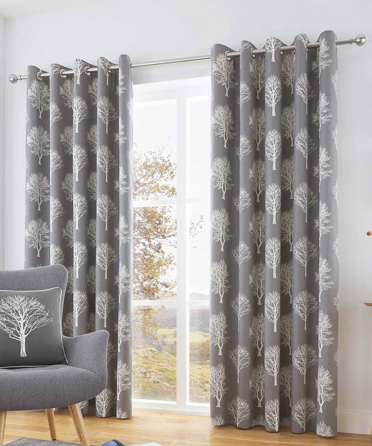 Woodland Trees Curtains