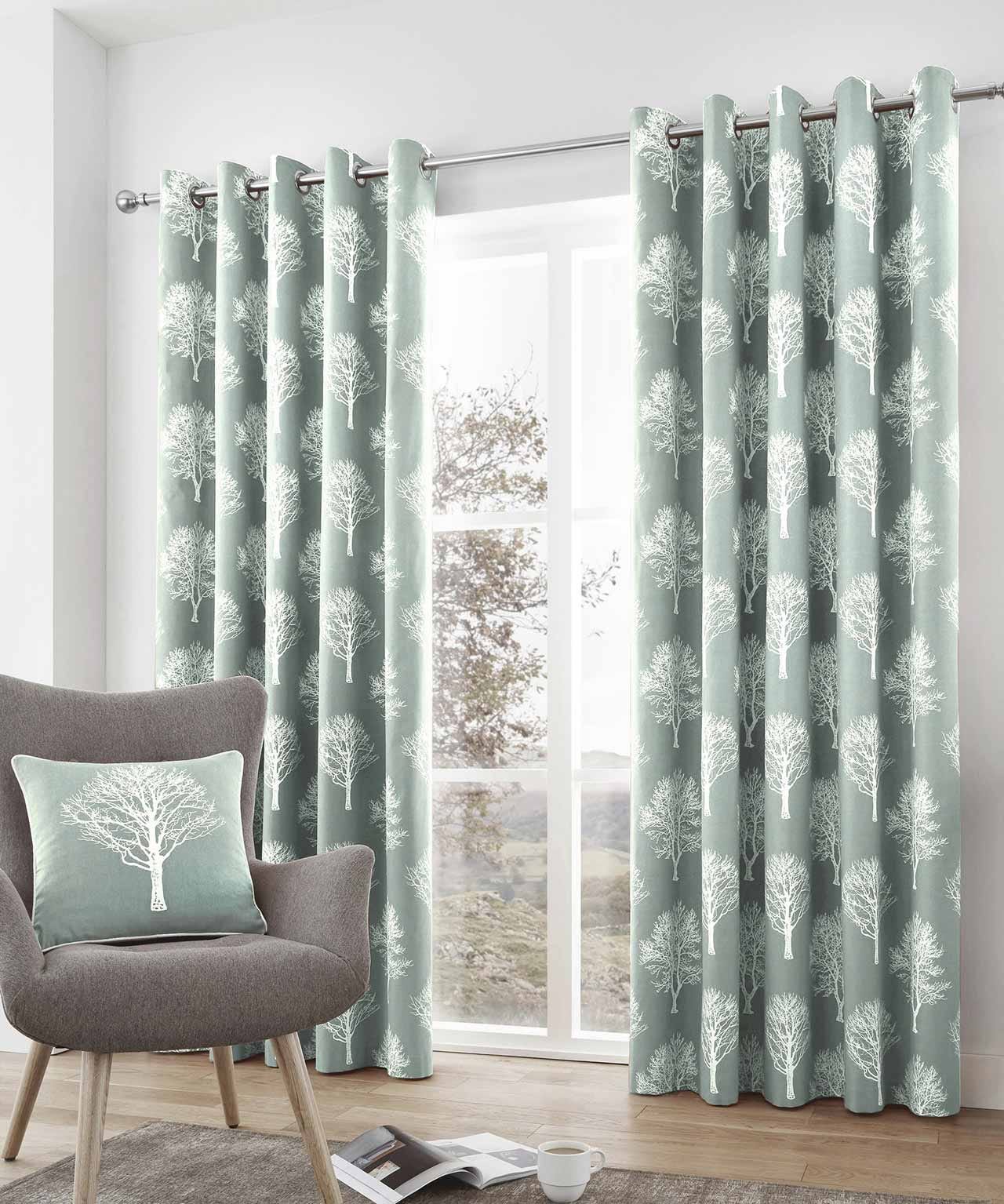 Woodland Trees Curtains