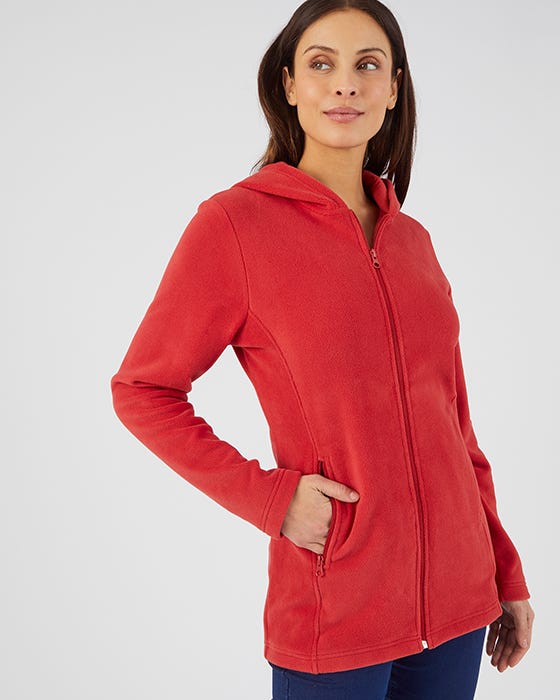 Hooded Zip-up Fleece