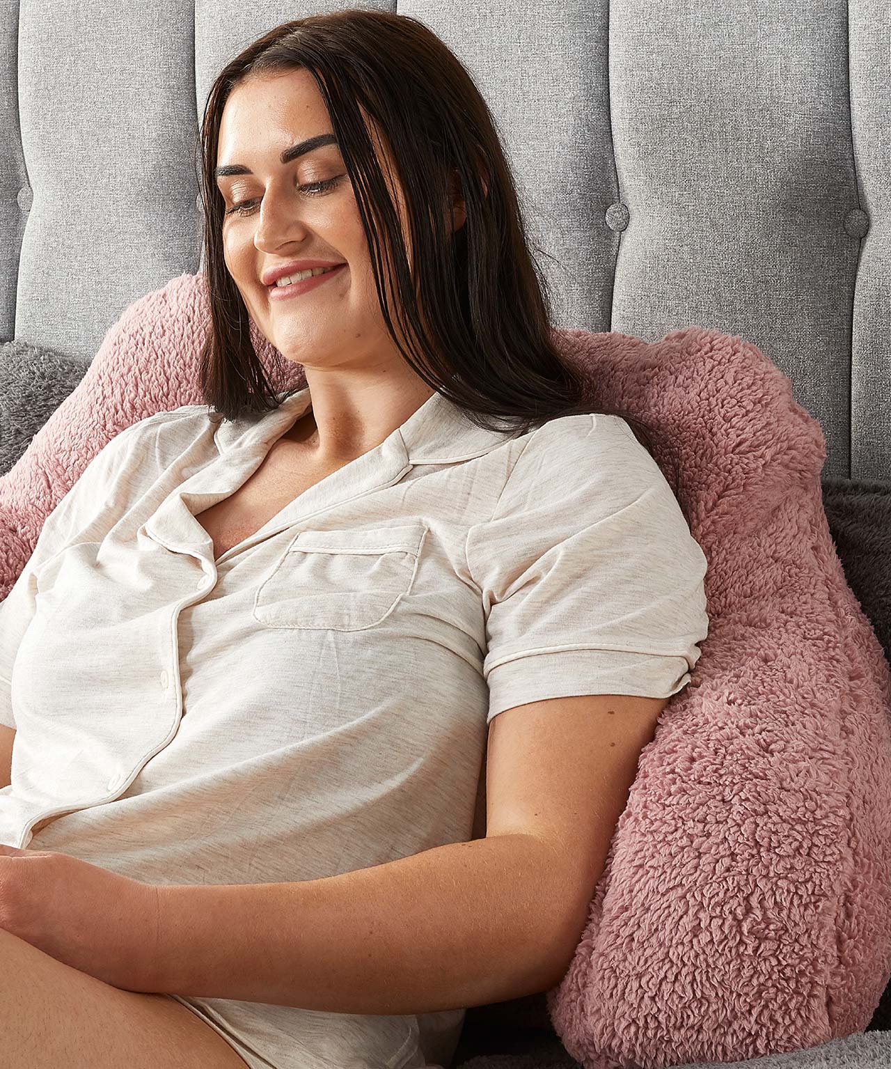 Teddy Cuddle Cushion