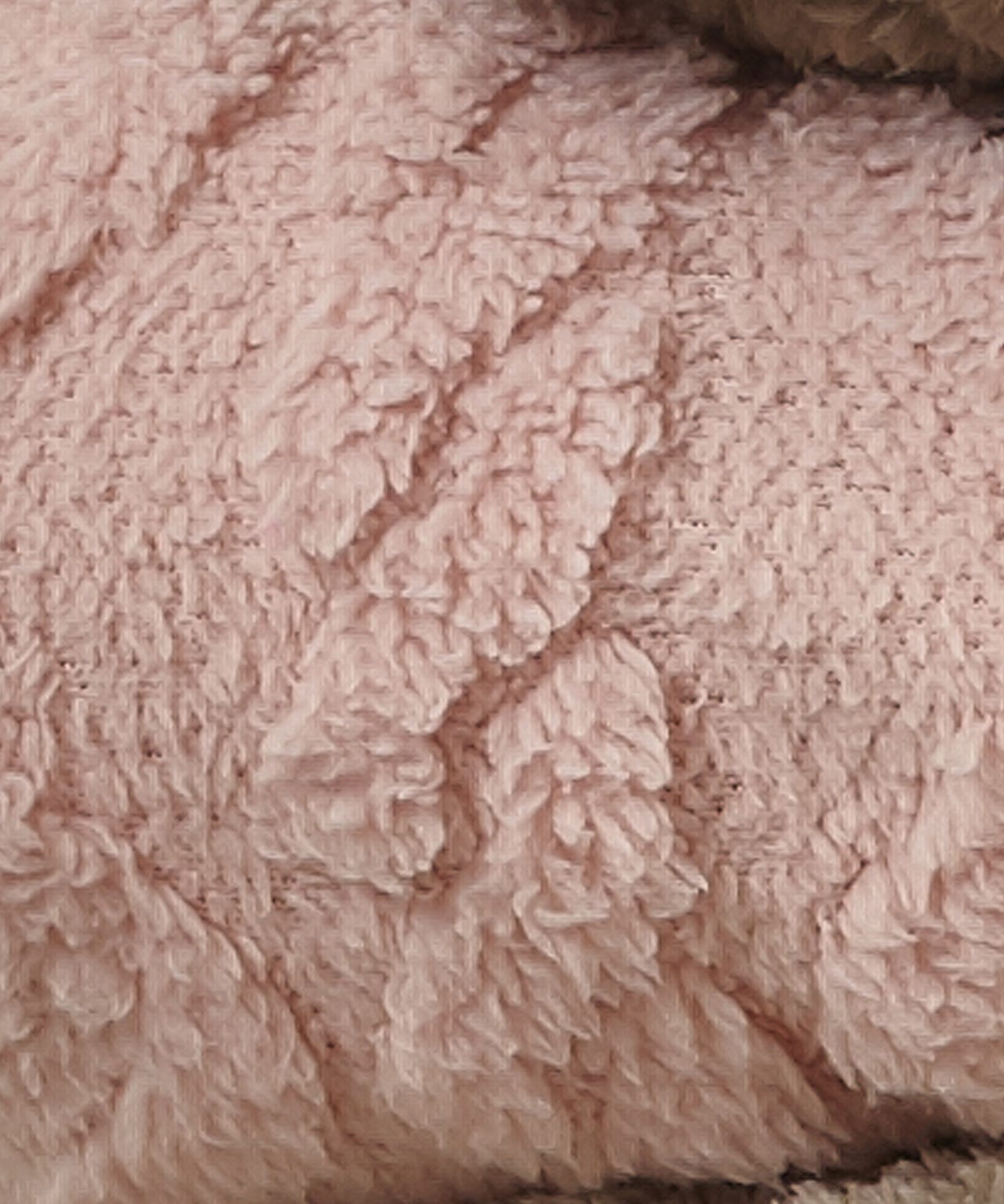 Textured Sherpa Throw