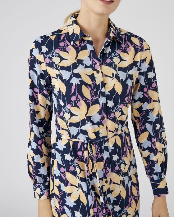 Button-through Shirt Dress