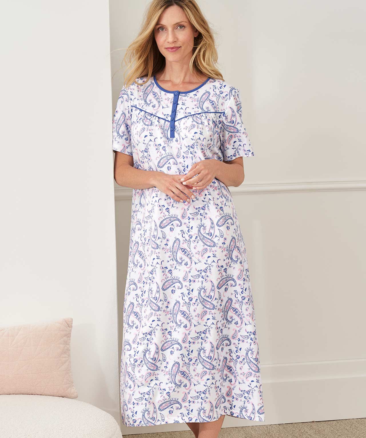 Paisley Print Nightdress