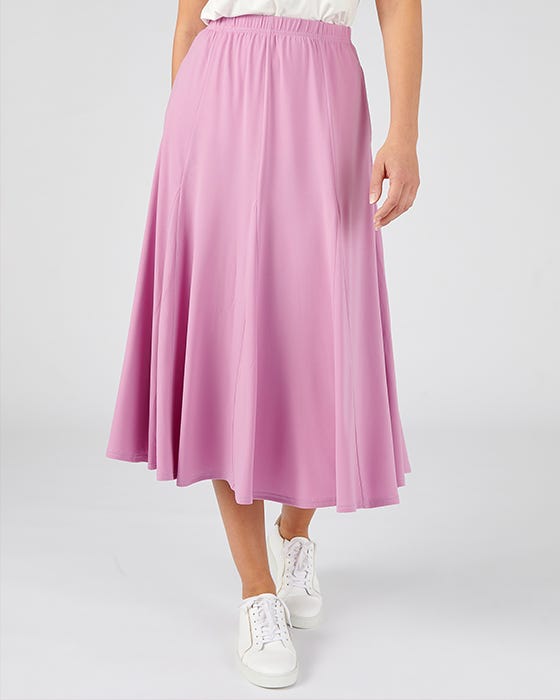 Jersey Panelled Skirt