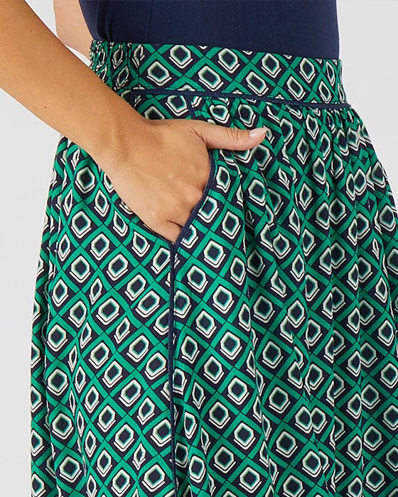 Printed Skirt