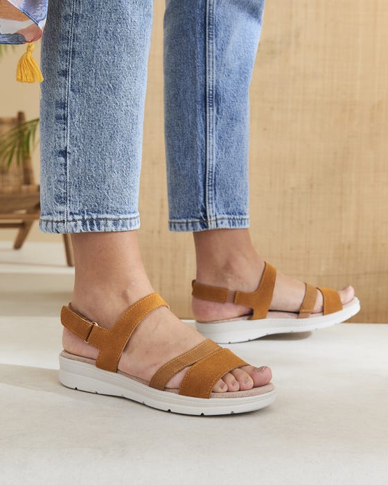 Adjustable Leather Sandal