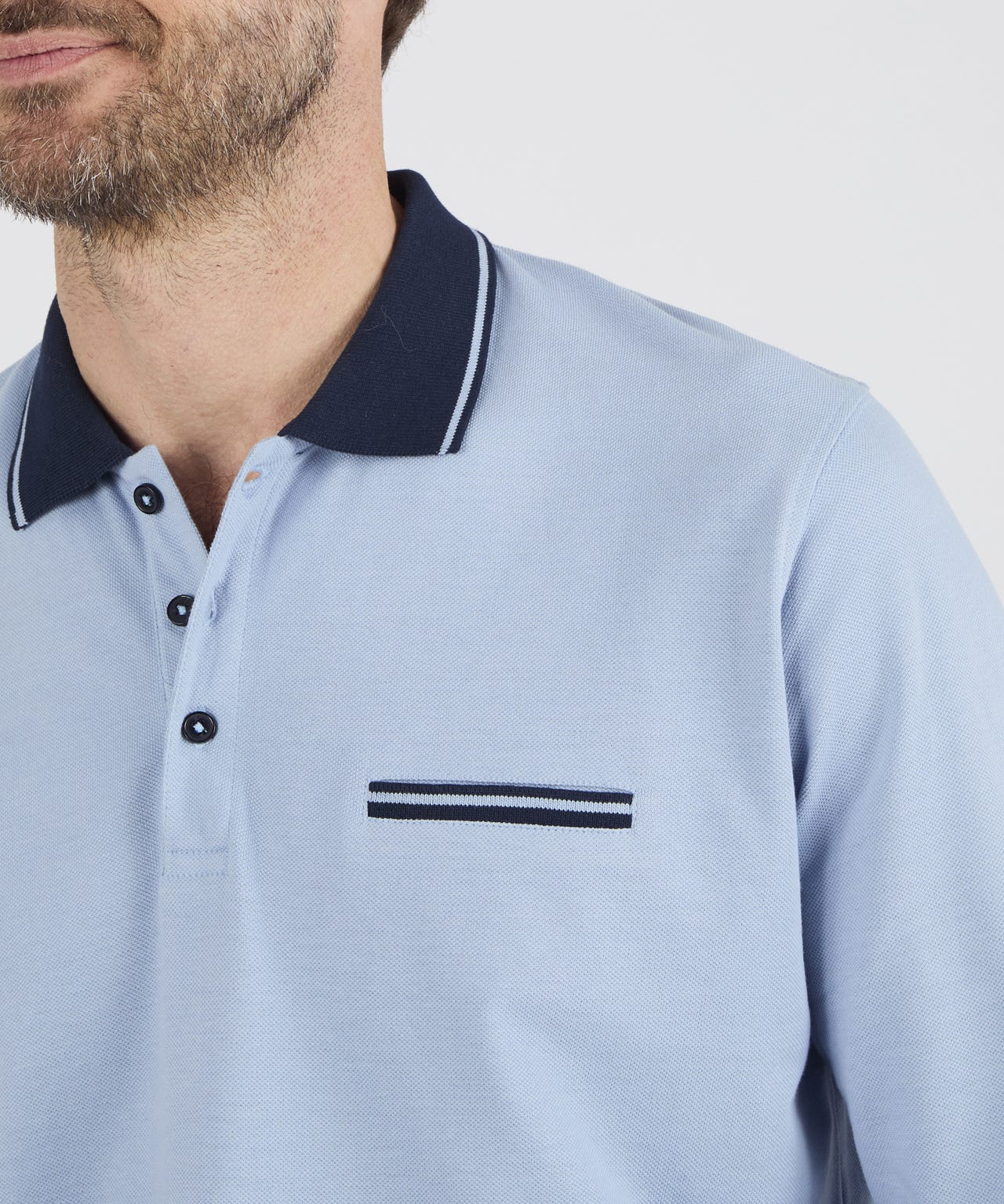 Long Sleeve Polo Shirt