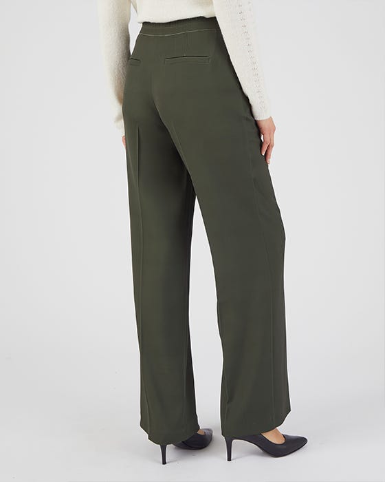 Wide-leg Trousers