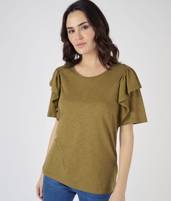 Frill Detail T-shirt