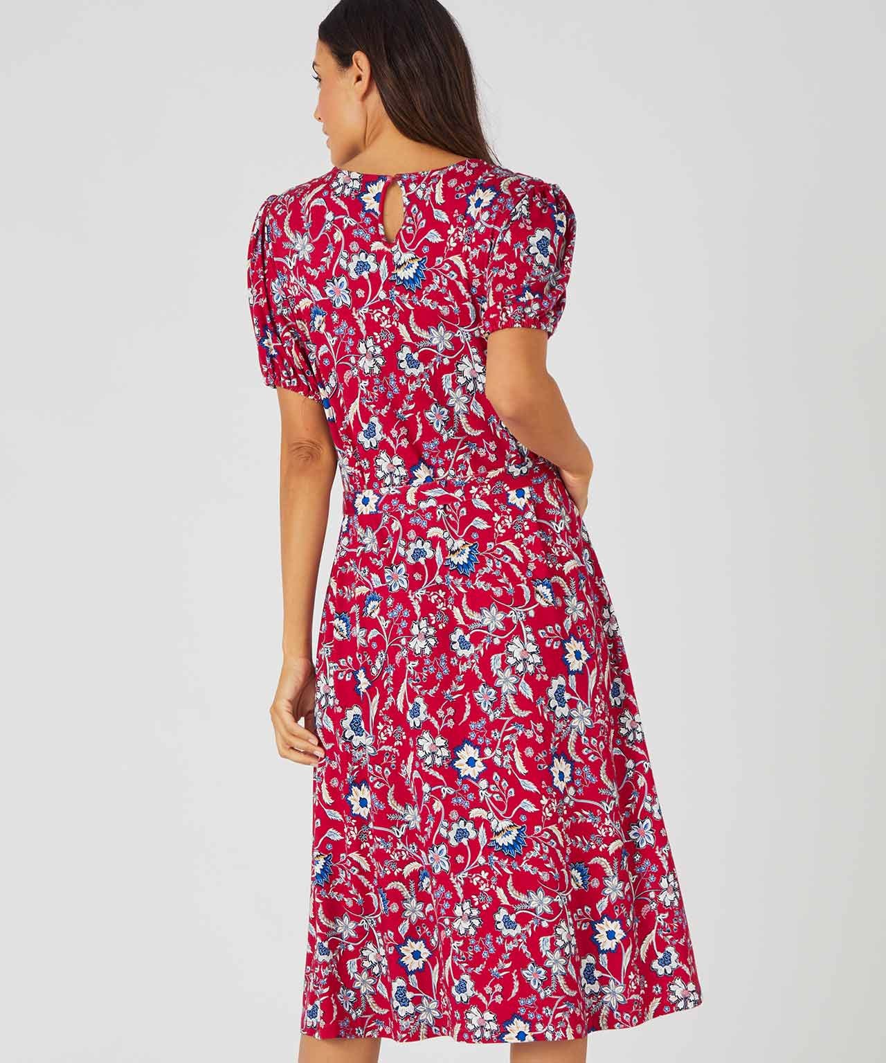 Printed Jersey Dress