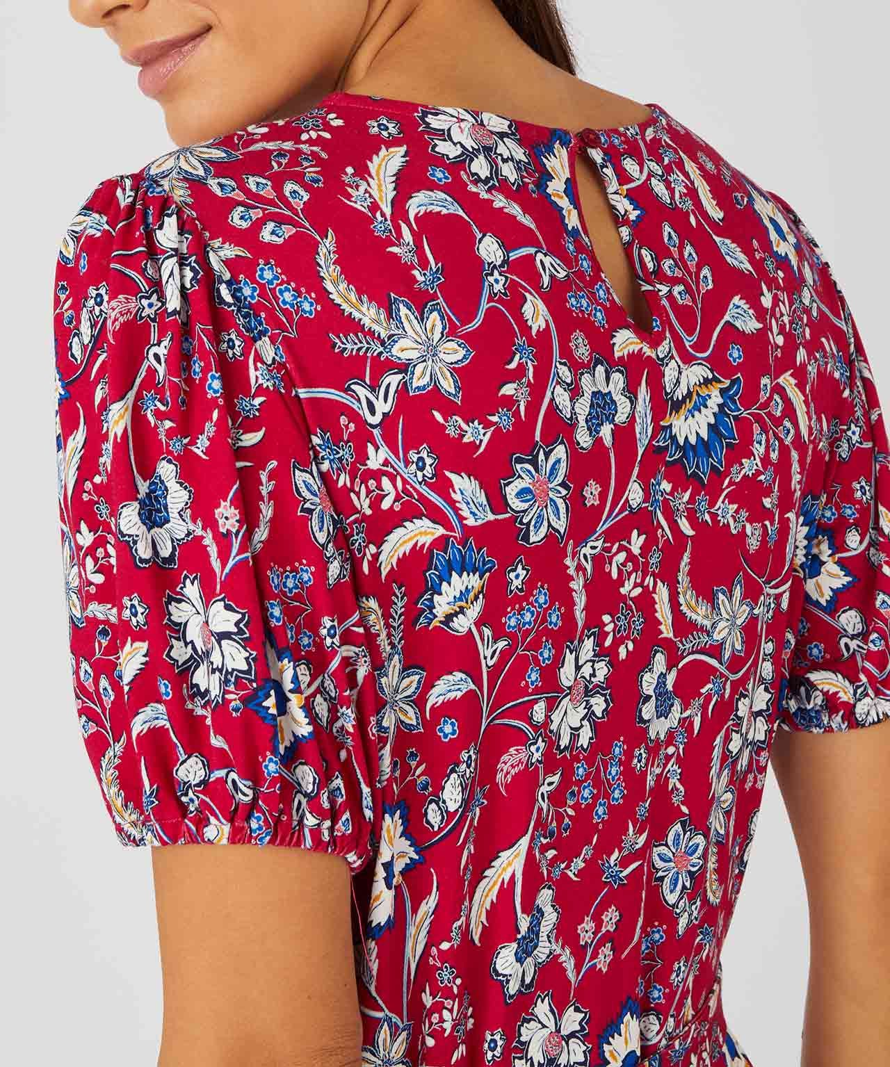 Printed Jersey Dress