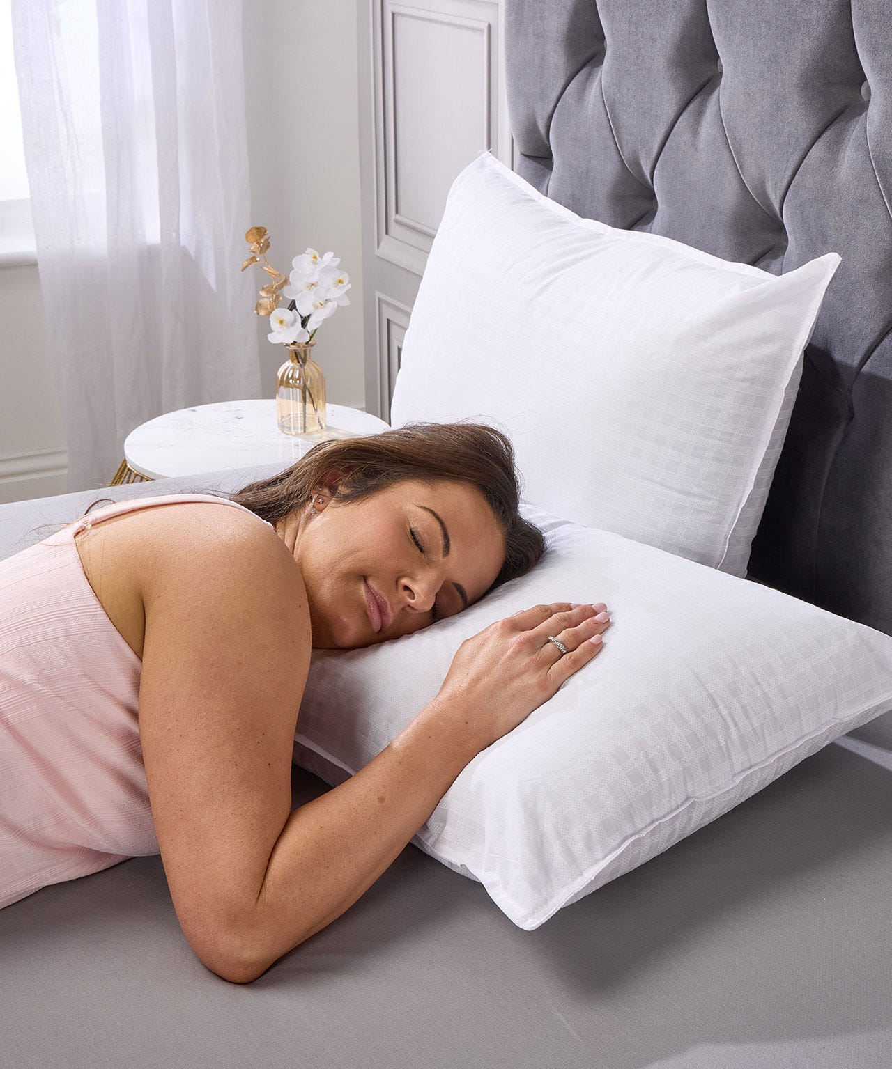 Pair of Memory Spring & Bounce Pillows