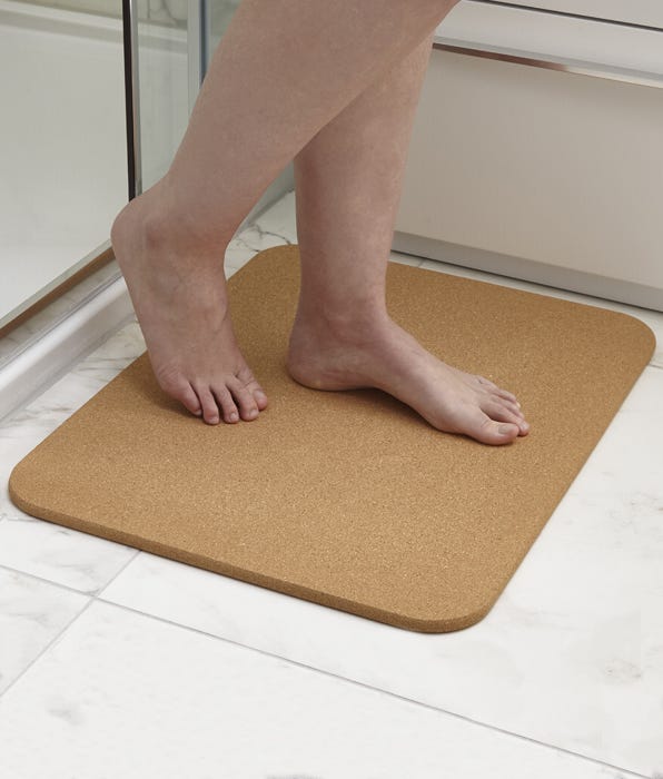 Natural Cork Bath Mat
